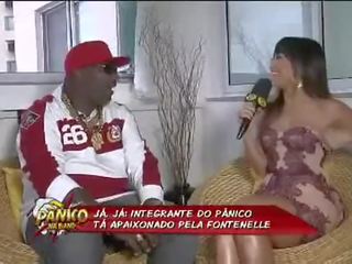 Panicats tiram une roupa e cozinham para mr catra - pânico na band 140713