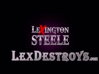 Voluptuous brunette Miya Stone gets destroyed by Lexington Steeles bbc