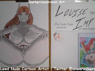 Coloring Louise the Imp at Darkprincearmon Art: HD xxx movie 55